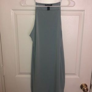 Blue body con dress